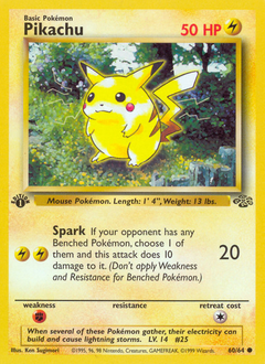 Jungle Pikachu card