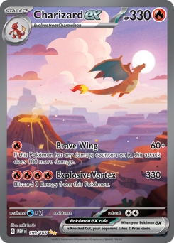 Scarlet & Violet 151 Charizard ex card